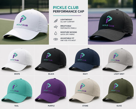 Pickle Club Performance Cap